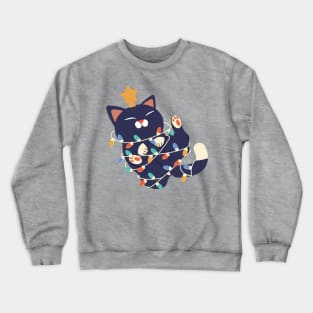 Christmas Kitty Crewneck Sweatshirt